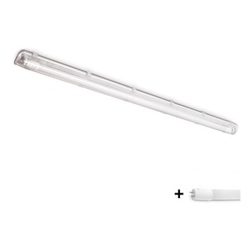 BRILAGI - Technische, staubdichte LED-Leuchtstoffleuchte OPTIMA T8 1xG13/18W/230V 4000K IP65 128 cm