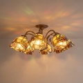 BRILAGI - Tiffany-Buntglas-Aufbauleuchte MIRABELLA 8xE27/60W/230V Ø 68 cm