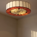 BRILAGI - Tiffany Buntglas-Deckenleuchte SIENNA 2xE27/60W/230V Durchmesser 40 cm