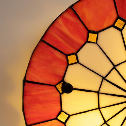 Brilagi - Tiffany-Buntglas-Deckenleuchte SIENNA 3xE27/60W/230V Ø 40 cm
