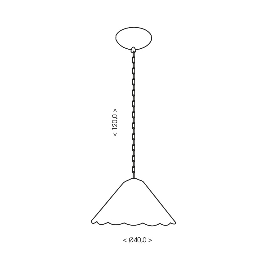 Brilagi - Tiffany-Buntglas-Hängeleuchte an Kette FOLIA 1xE27/60W/230V Ø 40 cm