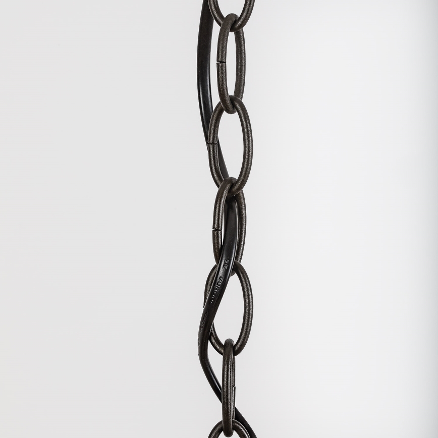 Brilagi - Tiffany-Buntglas-Pendelleuchte mit Kette MARGARET 2xE27/60W/230V