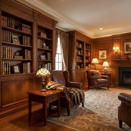 Brilagi - Tiffany-Buntglas-Tischlampe IVORY 1xE27/60W/230V