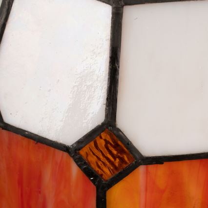Brilagi - Tiffany-Buntglas-Tischlampe SIENNA 1xE27/60W/230V