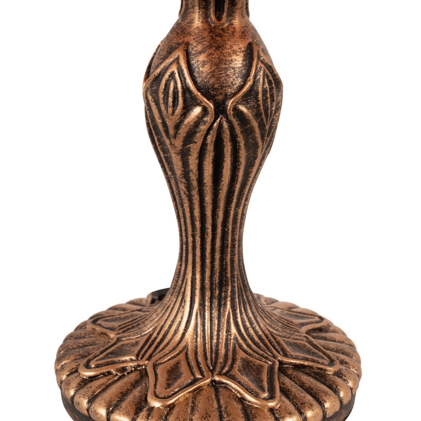 Brilagi - Tiffany-Buntglas-Tischlampe SIENNA 1xE27/60W/230V