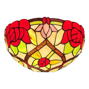 Brilagi - Tiffany Buntglas-Wandleuchte GARLAN 1xE14/40W/230V