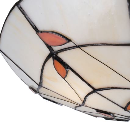 Brilagi - Tiffany-Deckenleuchte FOLIA 2xE27/60W/230V Ø 40 cm