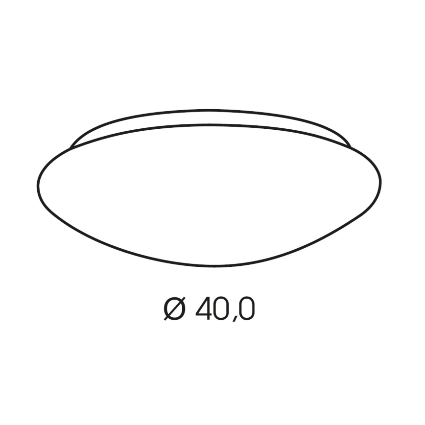 Brilagi - Tiffany-Glas-Deckenleuchte Elfenbein 3xE27/60W/230V Ø 40 cm