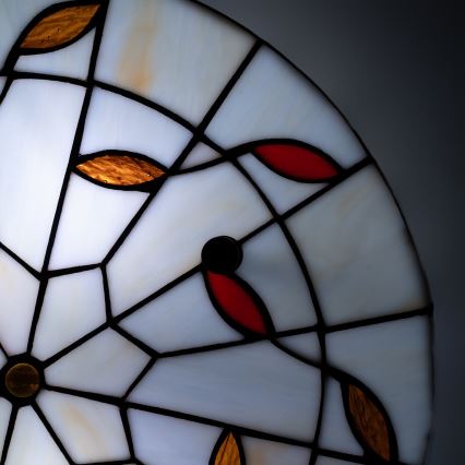 Brilagi - Tiffany-Glas-Deckenleuchte FOLIA 3xE27/60W/230V Ø 40 cm