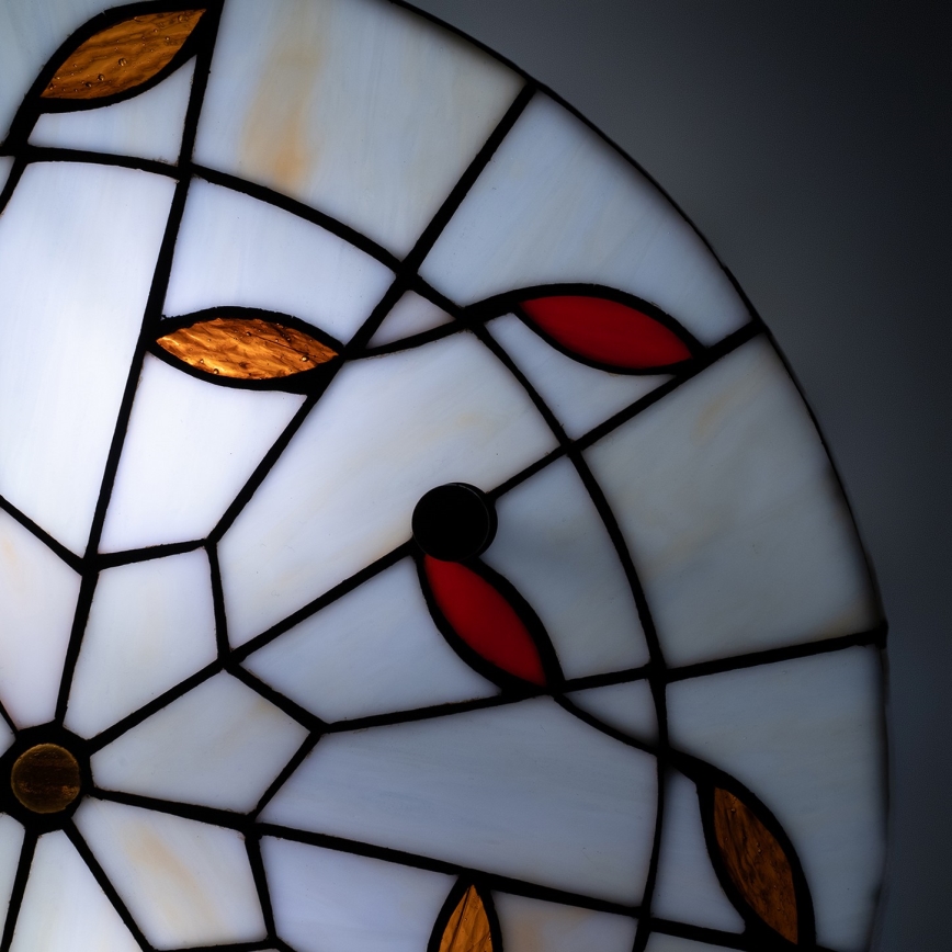 Brilagi - Tiffany-Glas-Deckenleuchte FOLIA 3xE27/60W/230V Ø 40 cm