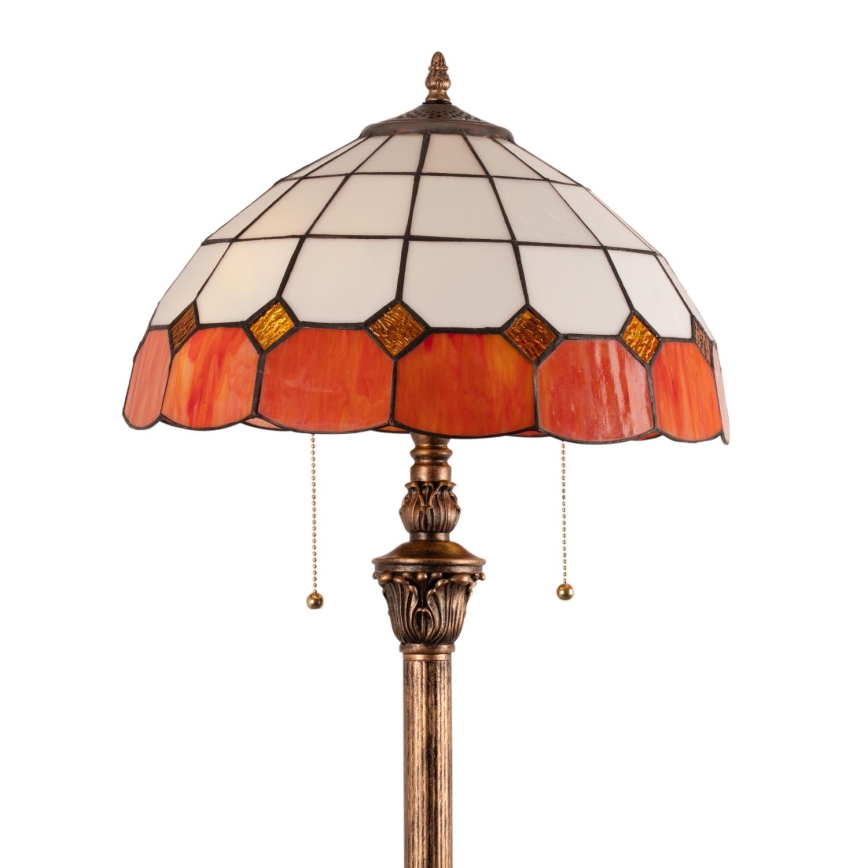 Brilagi - Tiffany-Stehlampe SIENNA 2xE27/60W/230V