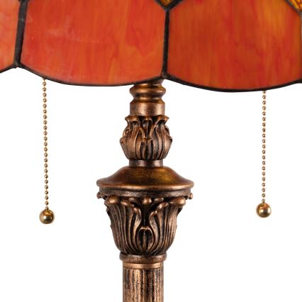 Brilagi - Tiffany-Stehlampe SIENNA 2xE27/60W/230V
