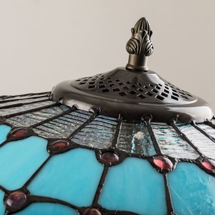 Brilagi - Tiffany-Stehleuchte LORAS 2xE27/60W/230V