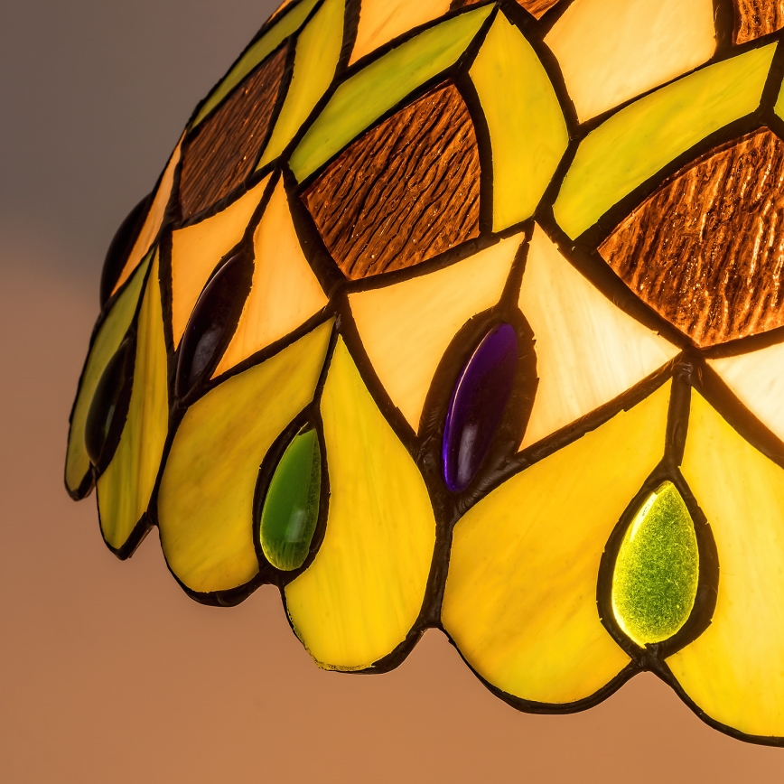 Brilagi - Tiffany-Stehleuchte MARGARET 2xE27/60W/230V