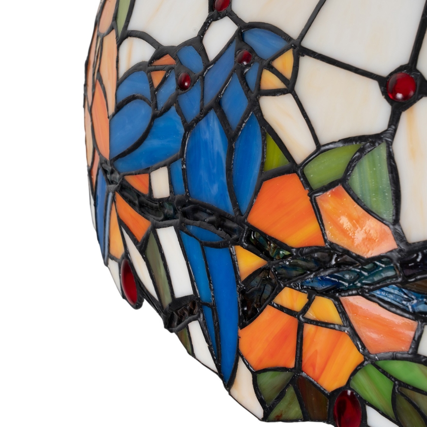 Brilagi - Tiffany-Tischlampe JUNGLE 2xE27/60W/230V