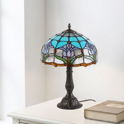 Brilagi - Tiffany-Tischlampe LORAS 1xE27/40W/230V