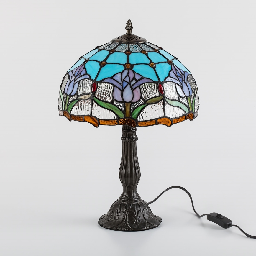 Brilagi - Tiffany-Tischlampe LORAS 1xE27/40W/230V