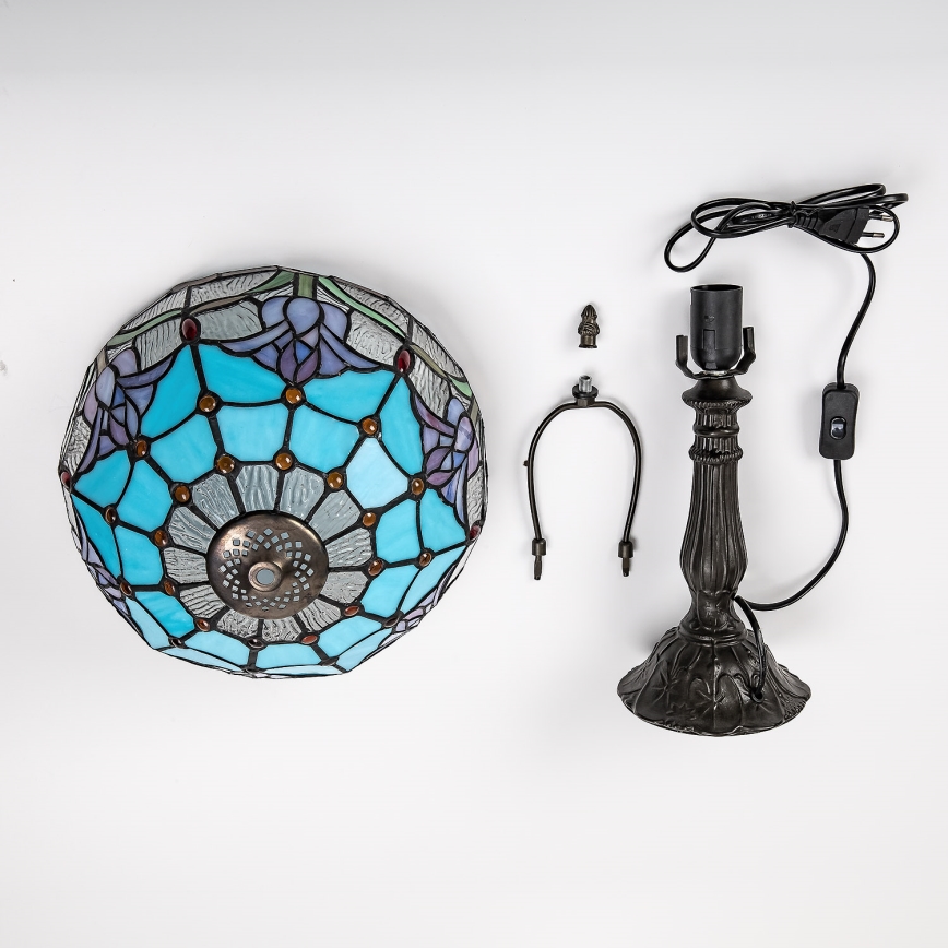 Brilagi - Tiffany-Tischlampe LORAS 1xE27/40W/230V