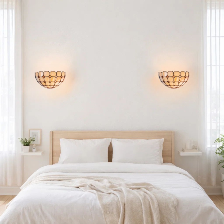 Brilagi - Tiffany-Wandleuchte DORAN 1xE14/40W/230V