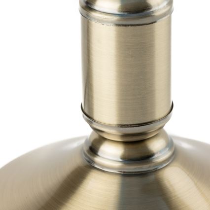 Brilagi - Tischlampe BANK OFFICE 1xE27/60W/230V Messing/Blau