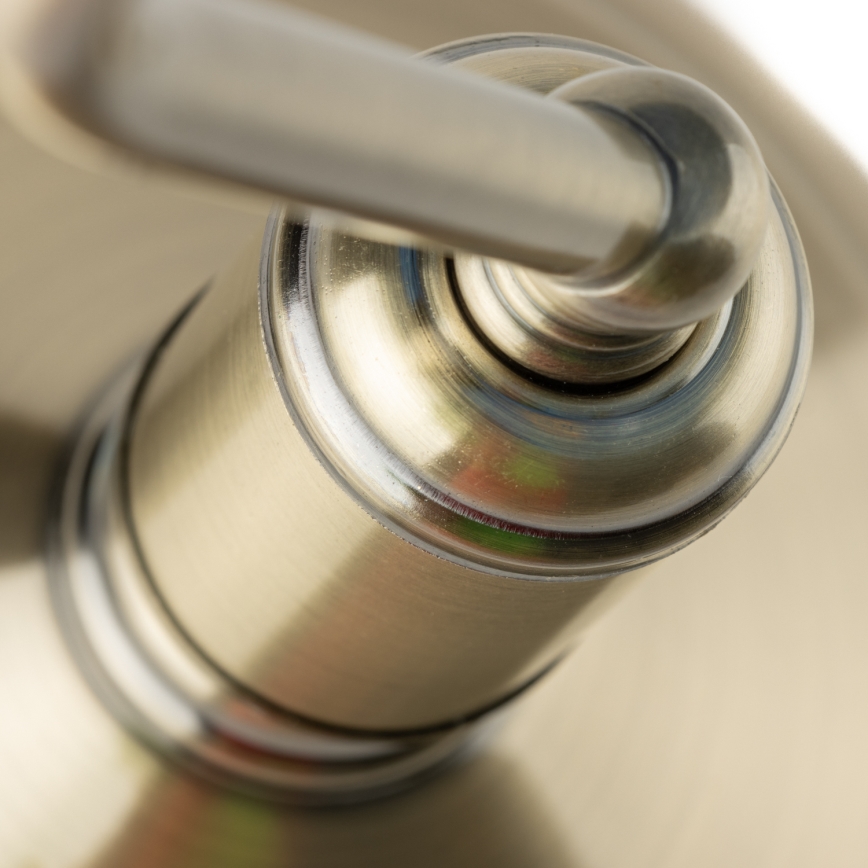 Brilagi - Tischlampe BANK OFFICE 1xE27/60W/230V Messing/Orange