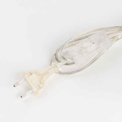 Brilagi - Tischlampe CERIA 1xE27/60W/230V Ø 30 cm Hochglanz-Chrom/Schwarz