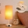 Brilagi - Tischlampe mit USB-Anschluss TABLON 1xE27/25W/230V weiß/beige