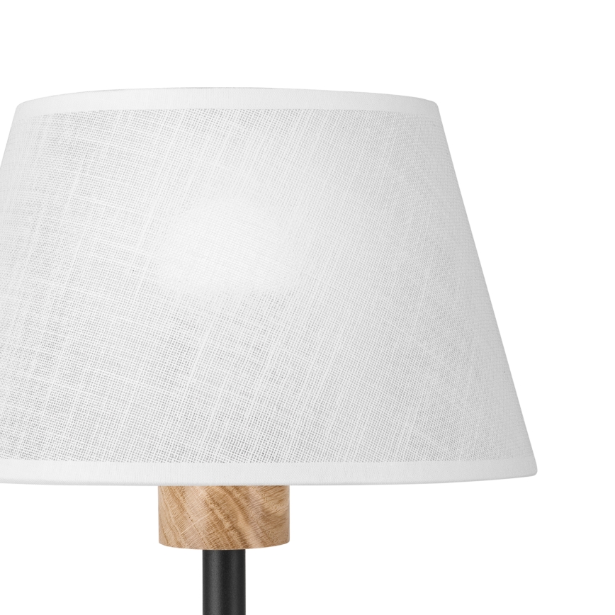 Brilagi - Tischleuchte ANTHONY 1xE27/60W/230V Eiche/weiß