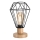 Brilagi - Tischleuchte WOODY BASKET 1xE27/60W/230V Eiche