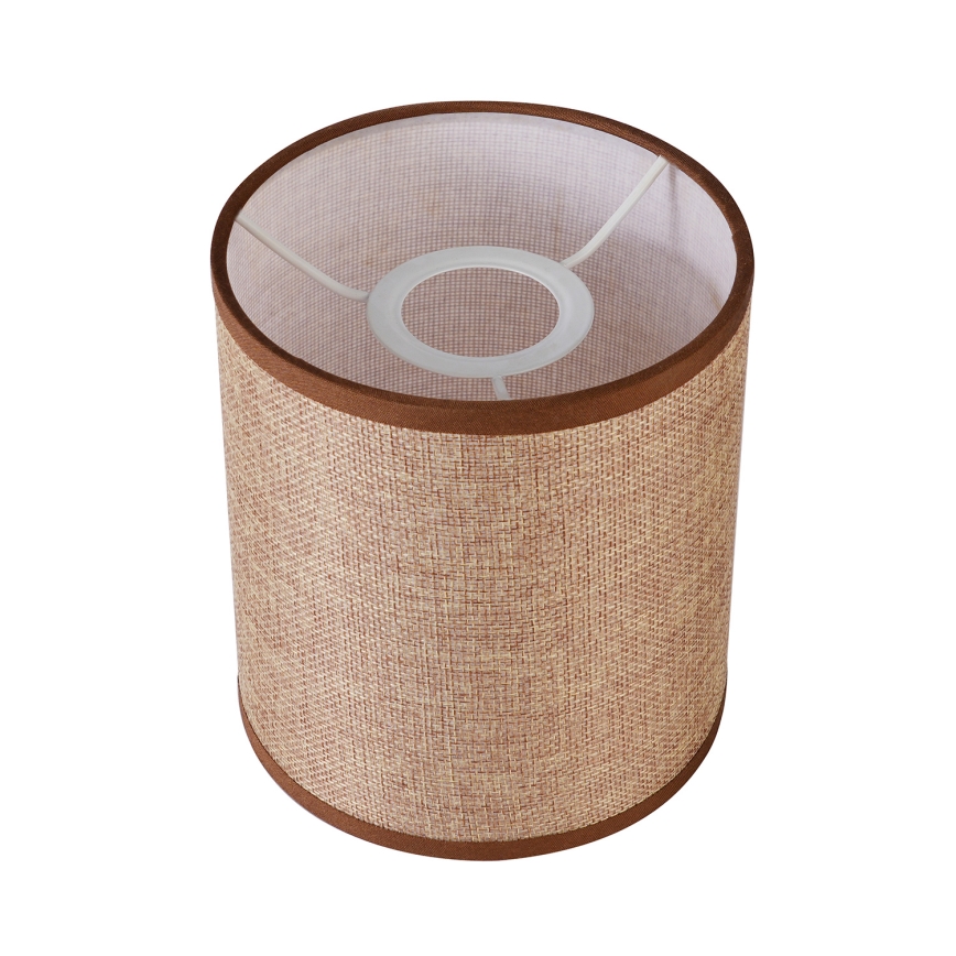 Brilagi - Universal-Lampenschirm NUBILA E27 15,5x14 cm braun