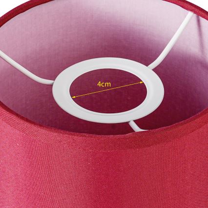 Brilagi - Universal-Lampenschirm NUBILA E27 15,5x14 cm rosa