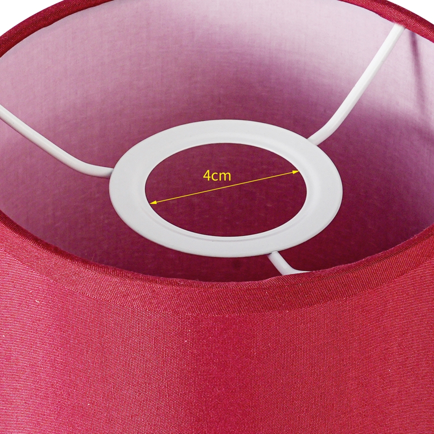 Brilagi - Universal-Lampenschirm NUBILA E27 15,5x14 cm rosa