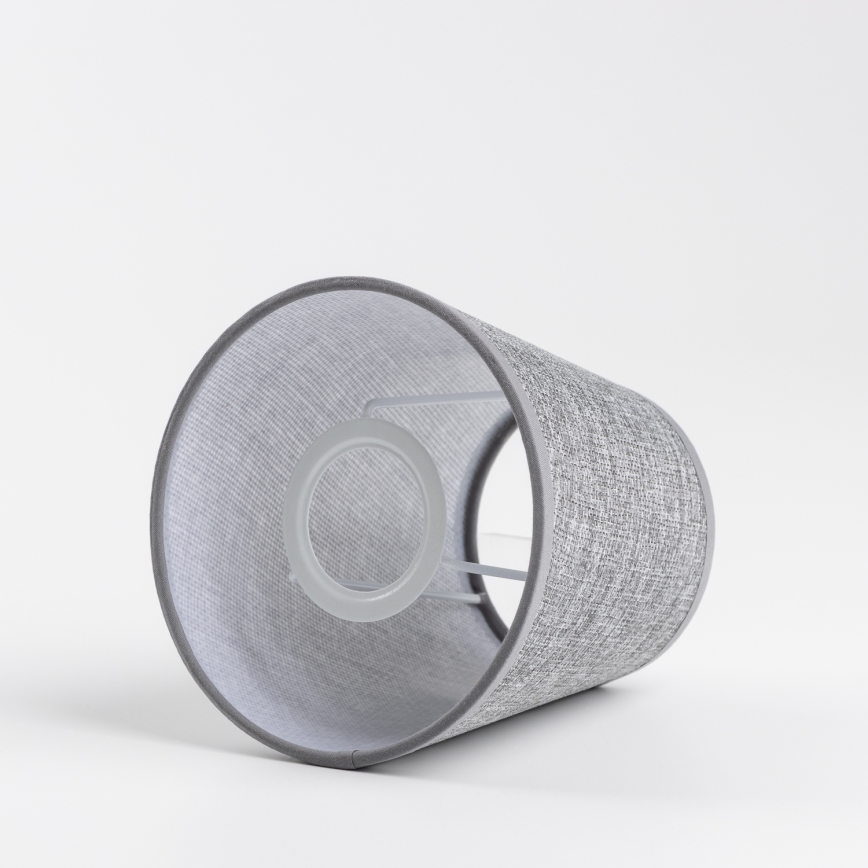 Brilagi - Universeller Lampenschirm NUBILA E27 13x9 cm grau
