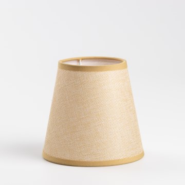 Brilagi - Universeller Lampenschirm NUBILA E27 13x9 cm hellbraun