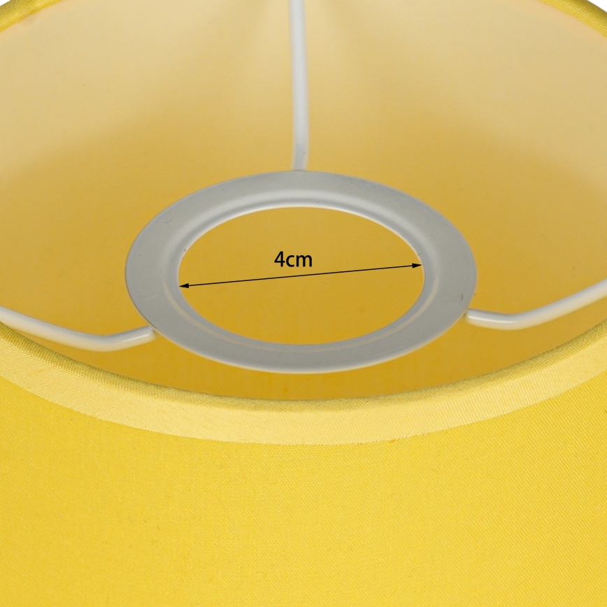 Brilagi - Universeller Lampenschirm NUBILA E27 15,5x14 cm gelb