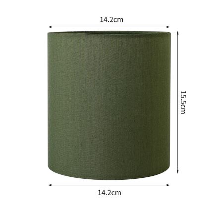 Brilagi - Universeller Lampenschirm NUBILA E27 15,5x14 cm grün