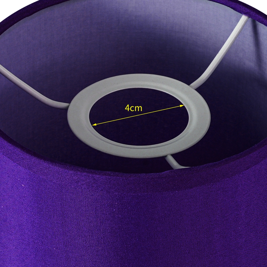 Brilagi - Universeller Lampenschirm NUBILA E27 15,5x14 cm lila