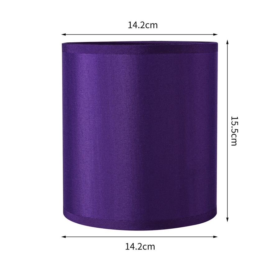 Brilagi - Universeller Lampenschirm NUBILA E27 15,5x14 cm lila