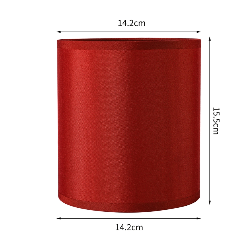 Brilagi - Universeller Lampenschirm NUBILA E27 15,5x14 cm rot