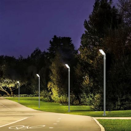 Brilagi - LED-Straßenleuchte für den Außenbereich mit Gelenk URBANLIGHT LED/50W/230V grau IP65
