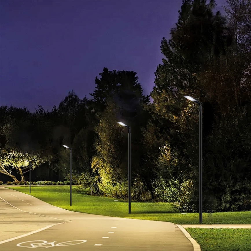 Brilagi - URBANLIGHT LED-Straßenleuchte 100W/230V schwarz IP65