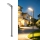 Brilagi - URBANLIGHT LED-Straßenleuchte für den Außenbereich mit 3 m Mast und Gelenk, LED/100W/230V, schwarz, IP65