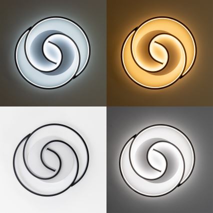 Brilagi - Dimmbare LED-Deckenleuchte VELO LED/52W/230V 38x48 cm 3000/4000/6000K + Fernbedienung