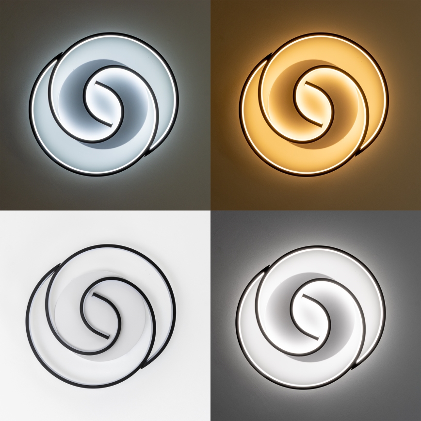 Brilagi - Dimmbare LED-Deckenleuchte VELO LED/52W/230V 38x48 cm 3000/4000/6000K + Fernbedienung