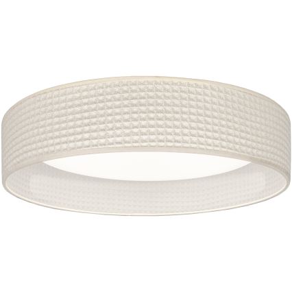 Brilagi - LED dimmbare Deckenleuchte VELVET SMARTIX LED/36W/230V 3000–6000K Ø 55 cm creme Wi-Fi Tuya Beacon + Fernbedienung