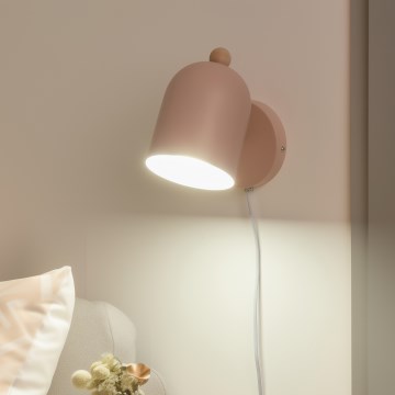 Brilagi - Wand-Spot GALLION 1xE27/15W/230V, rosa