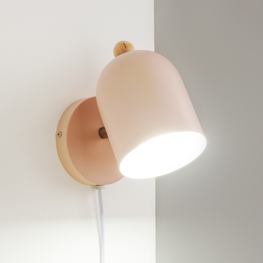 Brilagi - Wand-Spot GALLION 1xE27/15W/230V, rosa
