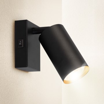 Brilagi - Wand-Spotleuchte SELE 1xGU10/30W/230V schwarz/golden