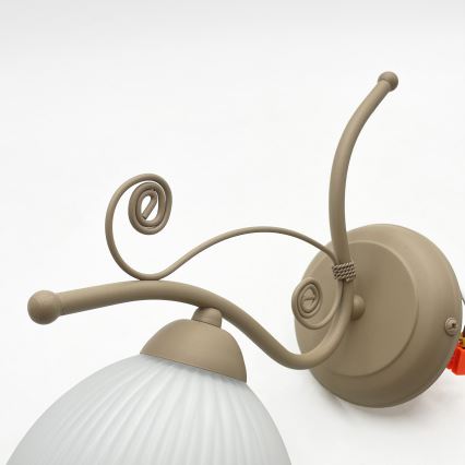 Brilagi - Wandleuchte ANTICO MODERN 1xE27/60W/230V beige