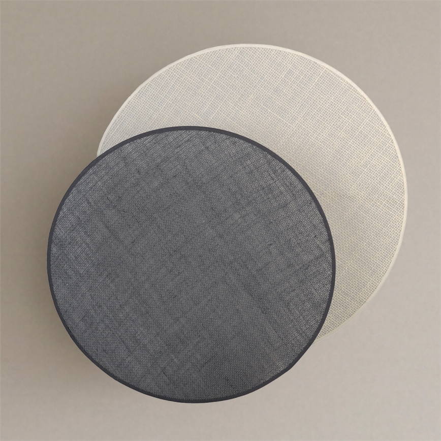 Brilagi - Wandleuchte CIRCLES 1xE27/60W/230V Durchmesser 45 cm creme/grau